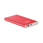 Akupank 4000 mAh, Powerflat, punane 1