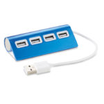 USB jagaja x 4, Aluhub, sinine 3