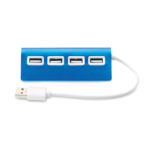 USB jagaja x 4, Aluhub, sinine 1