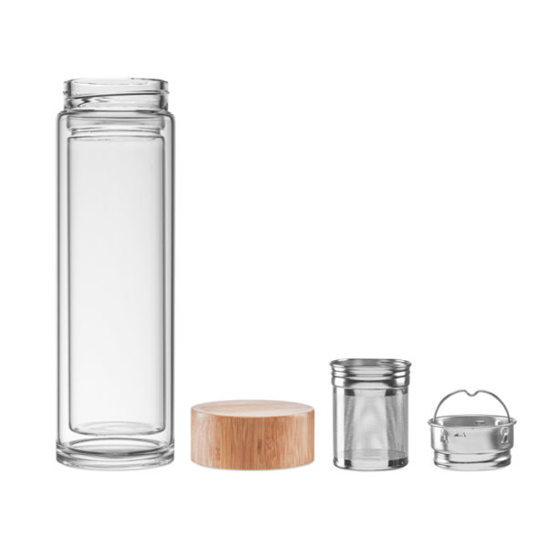 Topelt seinaga tee infuser, Batumi Glass