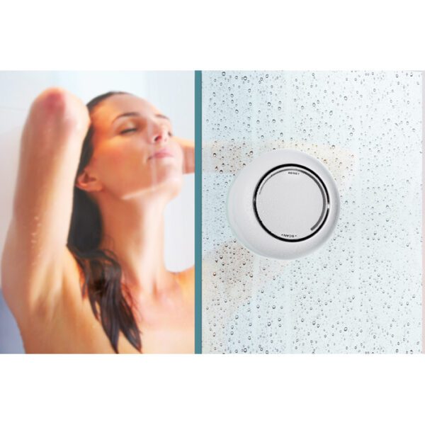 Shower radio with suction cup, Musel