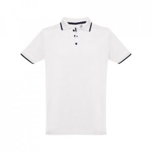 ROME. Men's slim fit polo shirt - Image 3