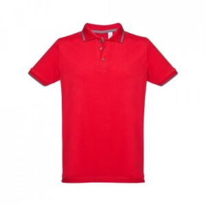 ROME. Men's slim fit polo shirt - Image 4