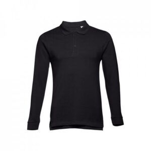 BERN. Men's long sleeve polo shirt - Image 3