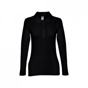BERN WOMEN. Women's long sleeve polo shirt - Image 4