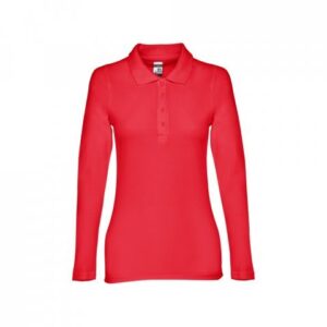 BERN WOMEN. Women's long sleeve polo shirt - Image 5