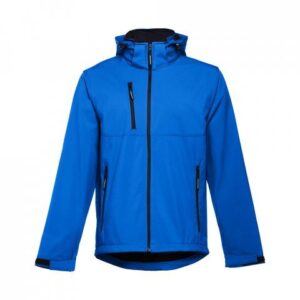 ZAGREB. Men's softshell with removable hood - Image 6
