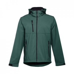 ZAGREB. Men's softshell with removable hood - Image 7