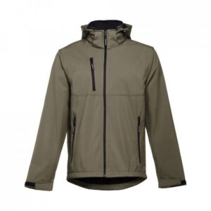 ZAGREB. Men's softshell with removable hood - Image 9