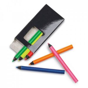 MEMLING. Pencil box with 6 coloured pencils - Image 6