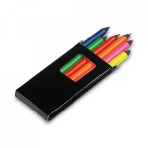 MEMLING. Pencil box with 6 coloured pencils - Image 7