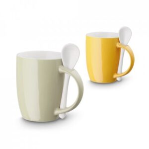 Keraamiline kruus lusikaga 320 ml HERCULE - Image 3